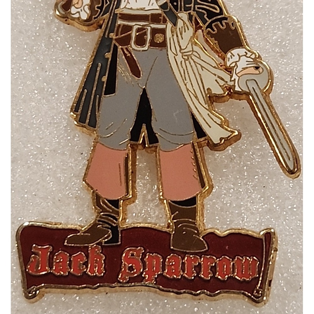 Disney Pin Pirates of the Caribbean Movie Trilogy Jack Sparrow DSF LE 300 65223 - Picture 3 of 6